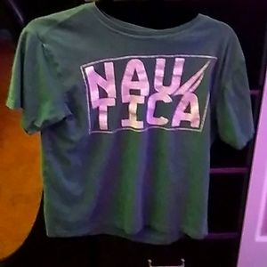 Green nautical t shirt